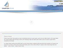 Tablet Screenshot of charterhouseyc.com